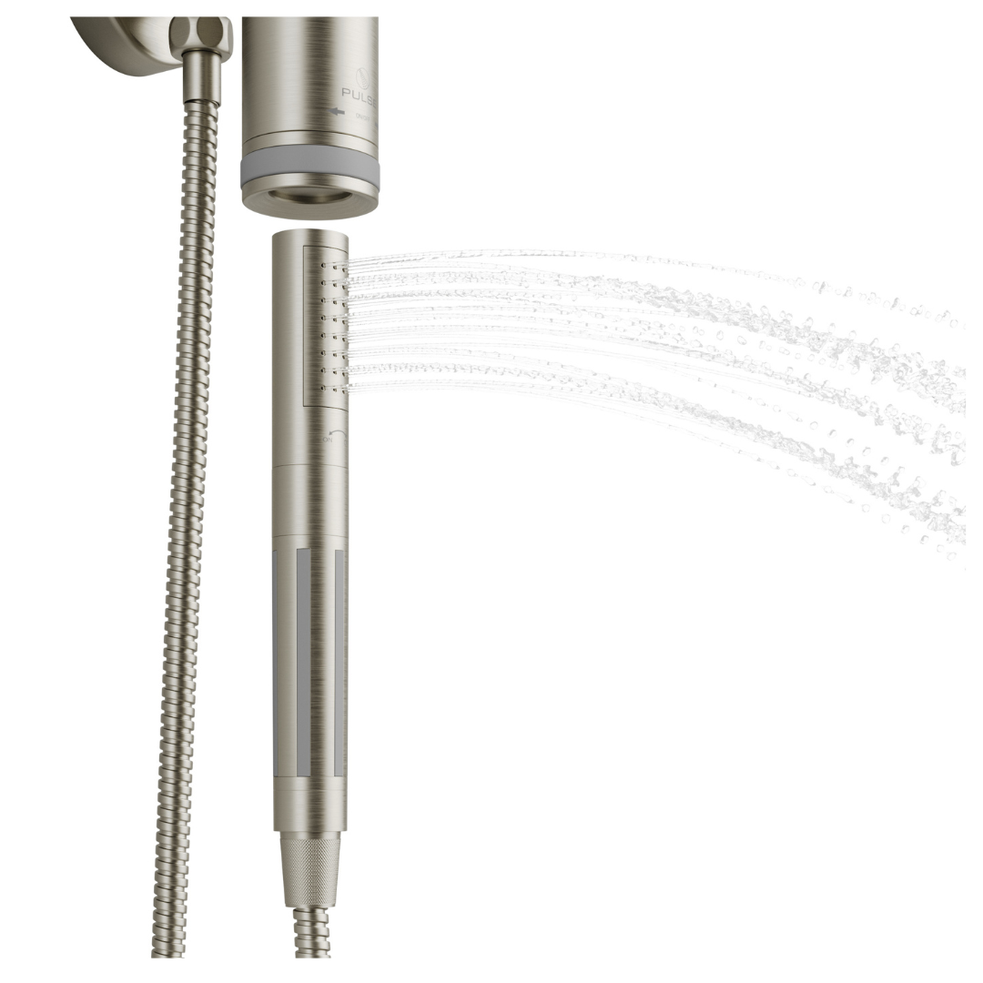 Pulse ShowerSpas Aquarius Shower System - 8" Rain Showerhead & Arm - primehubstore.shop Shower Systems