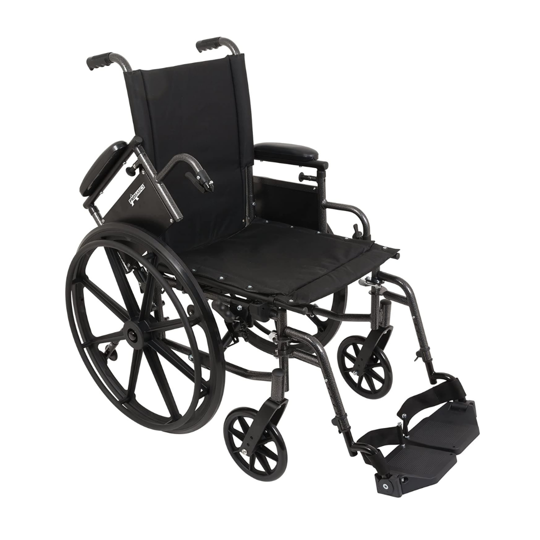 ProBasics Ultra Lightweight Wheelchair - Height Adjustable Seat - Flip Back Desk Arms - primehubstore.shop Wheelchairs