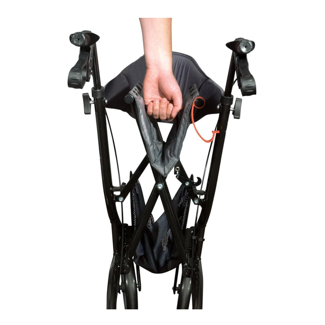 Hugo eXplore Side-Fold Rolling Walker Rollator with Seat - primehubstore.shop Rollators