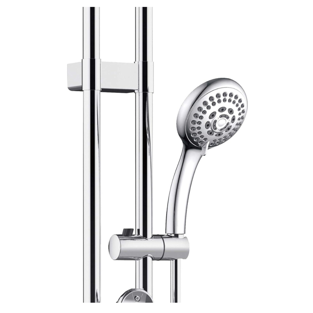 Pulse Showerspas Saturn System with 8" Rain Showerhead & 3 PowerSpray Body Jets - primehubstore.shop Shower Systems