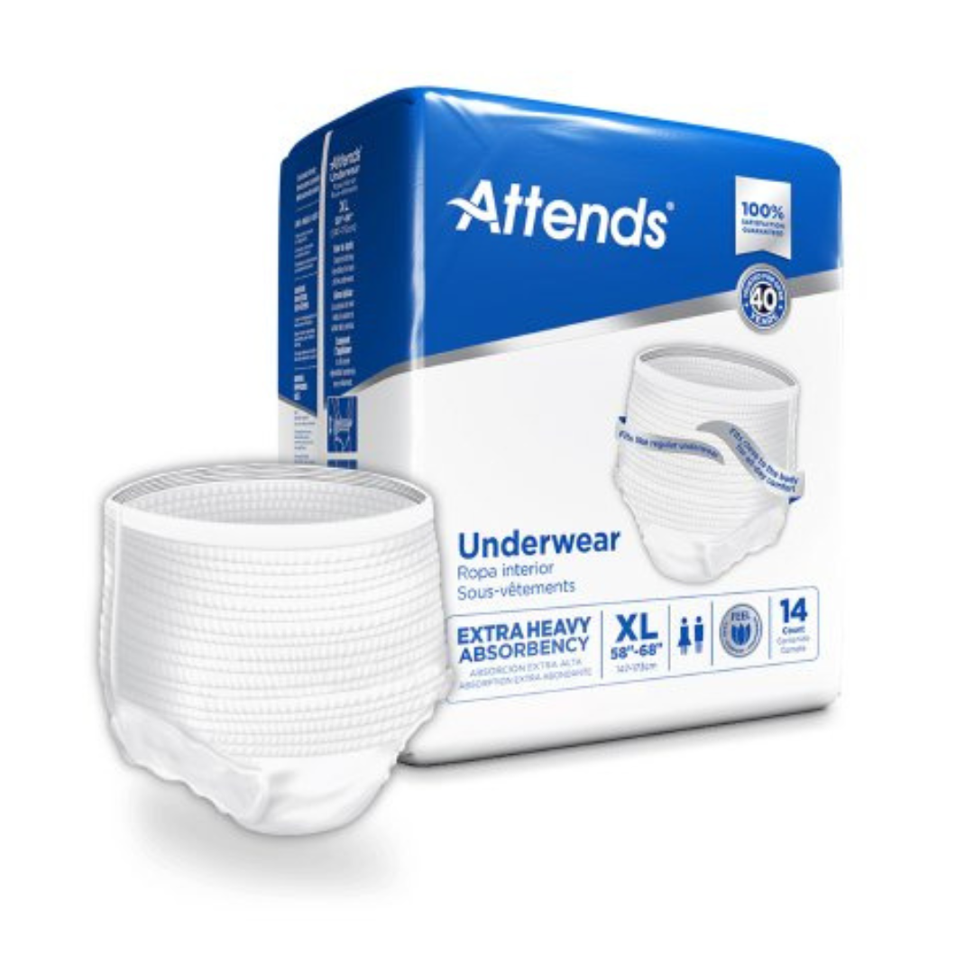 Attends Protective Underwear Regular Absorbency - Case - primehubstore.shop Incontinence
