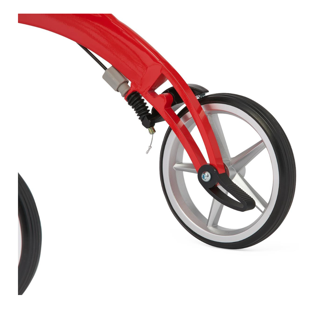 Medline Lightweight Euro Style Folding Rolling Walker Rollator - primehubstore.shop Rollators