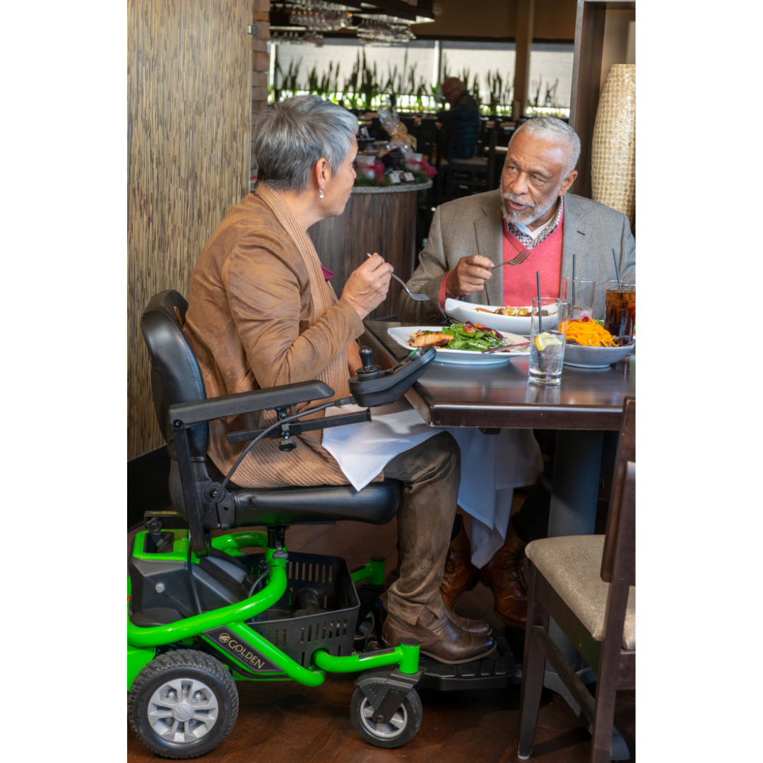 Golden Tech GP162R LiteRider Envy Compact Electric Power Chairs - Open Box - primehubstore.shop Power Chairs