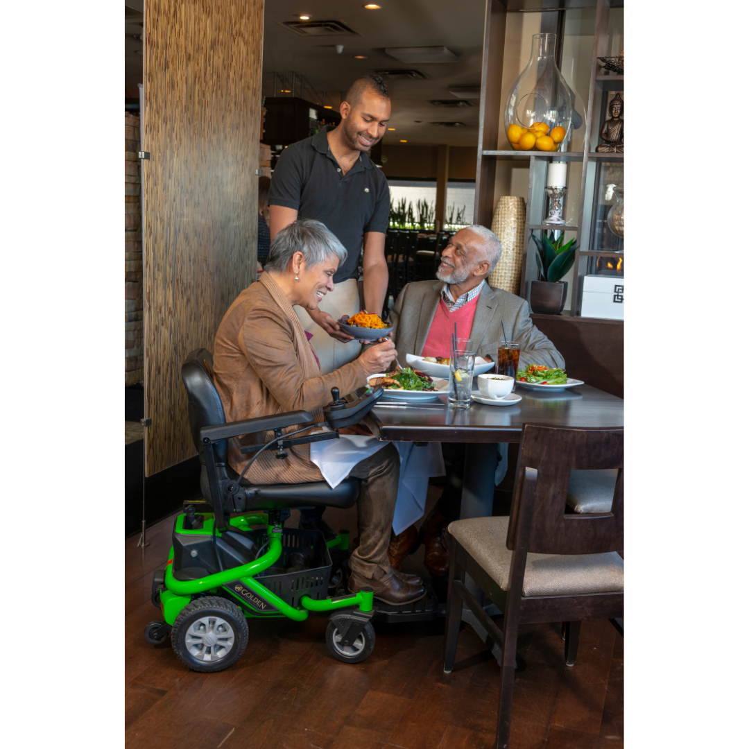 Golden Tech GP162R LiteRider Envy Compact Electric Power Chairs - Open Box - primehubstore.shop Power Chairs