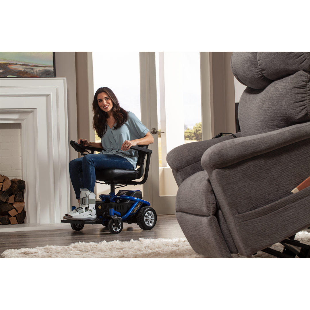 Golden Tech GP162R LiteRider Envy Compact Electric Power Chairs - Open Box - primehubstore.shop Power Chairs