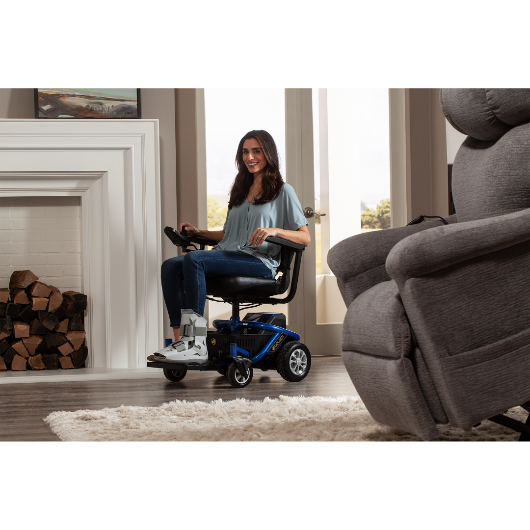 Golden Tech GP162R LiteRider Envy Compact Electric Power Chairs - Open Box - primehubstore.shop Power Chairs