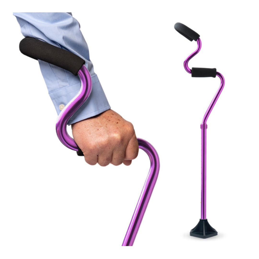 StrongArm Walking Cane - Self Standing Base and Forearm Support - primehubstore.shop Canes