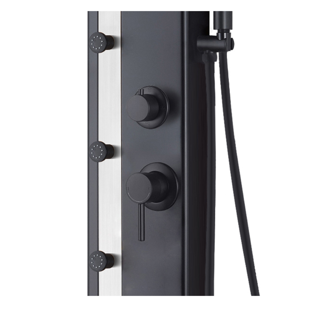 Pulse ShowerSpas Eclipse Shower System with 8" Rain Showerhead - primehubstore.shop Shower Systems