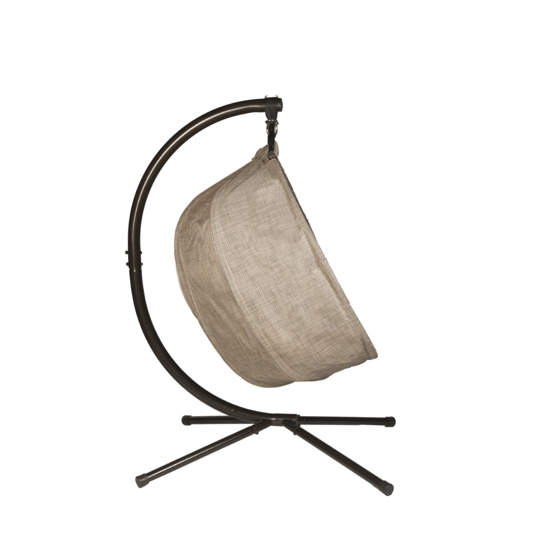 Flower House Hanging Pumpkin Loveseat Chair with Stand - Indoor & Outdoor - primehubstore.shop Hanging Chairs