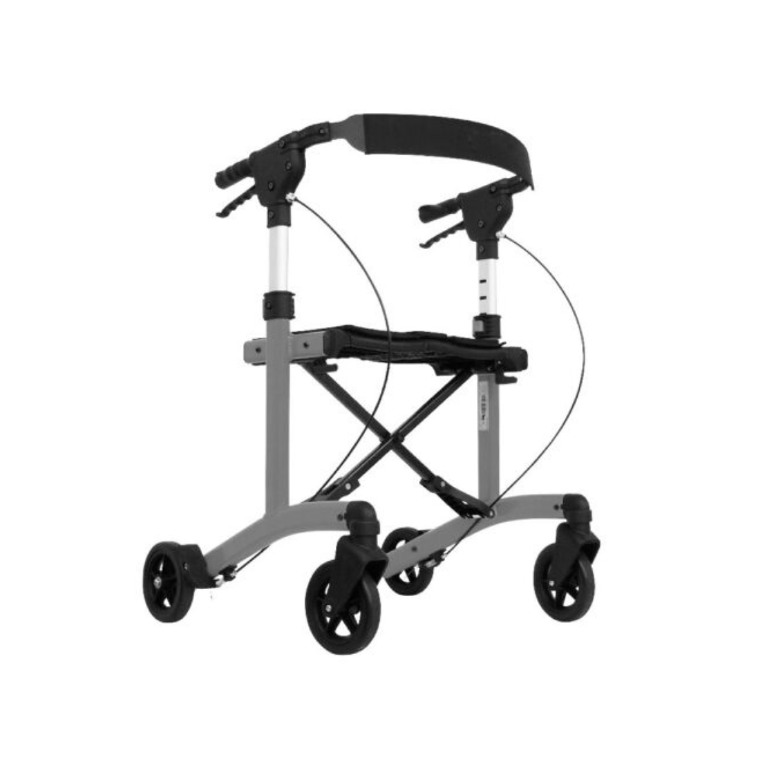 Triumph Mobility Escape Mini Rollator - Low 20" Seat - Charcoal Gray - primehubstore.shop Rollators