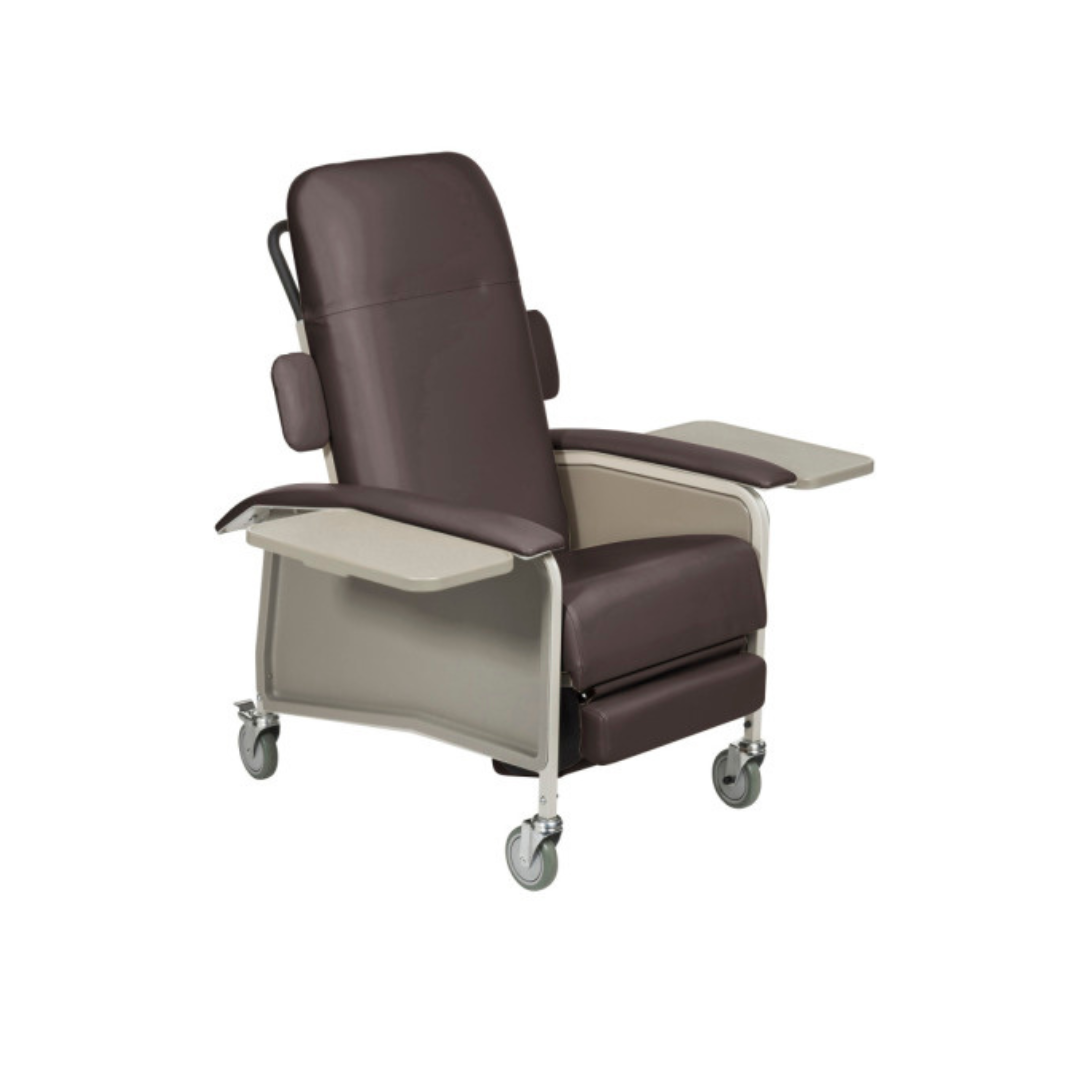 Drive Medical Clinical Care Geri Chair Recliners with 4 Positions & Food Tray - primehubstore.shop Recliners