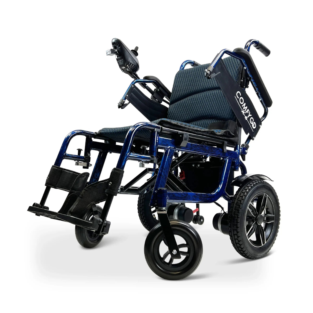 ComfyGo X-6 Lightweight Portable Electric Wheelchair - primehubstore.shop Power Chairs