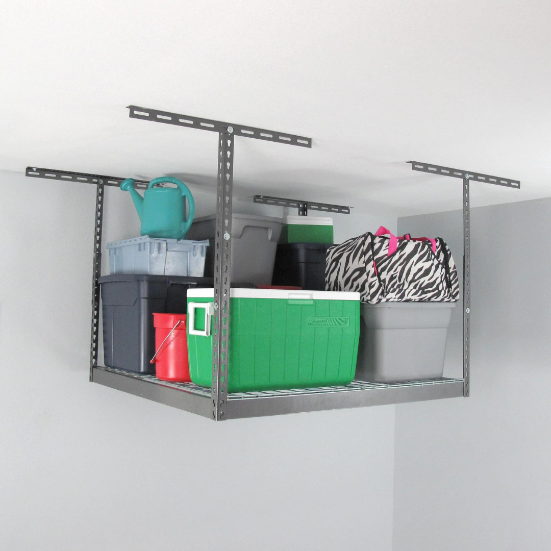 Saferacks – 4×4 Overhead Garage Storage Rack - primehubstore.shop Storage Racks