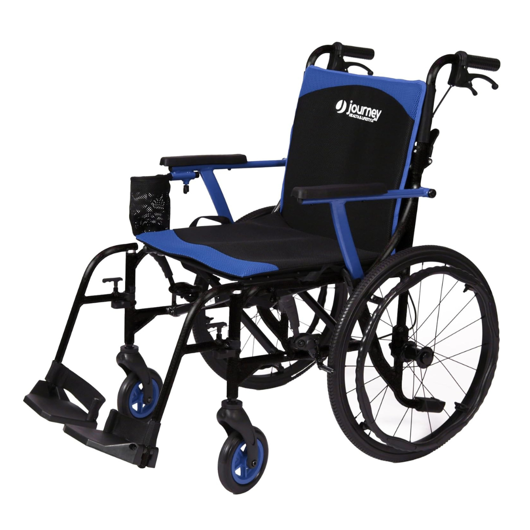 Journey So Lite C2 Super Lightweight Folding Wheelchair - Only 14 lbs - primehubstore.shop Wheelchairs