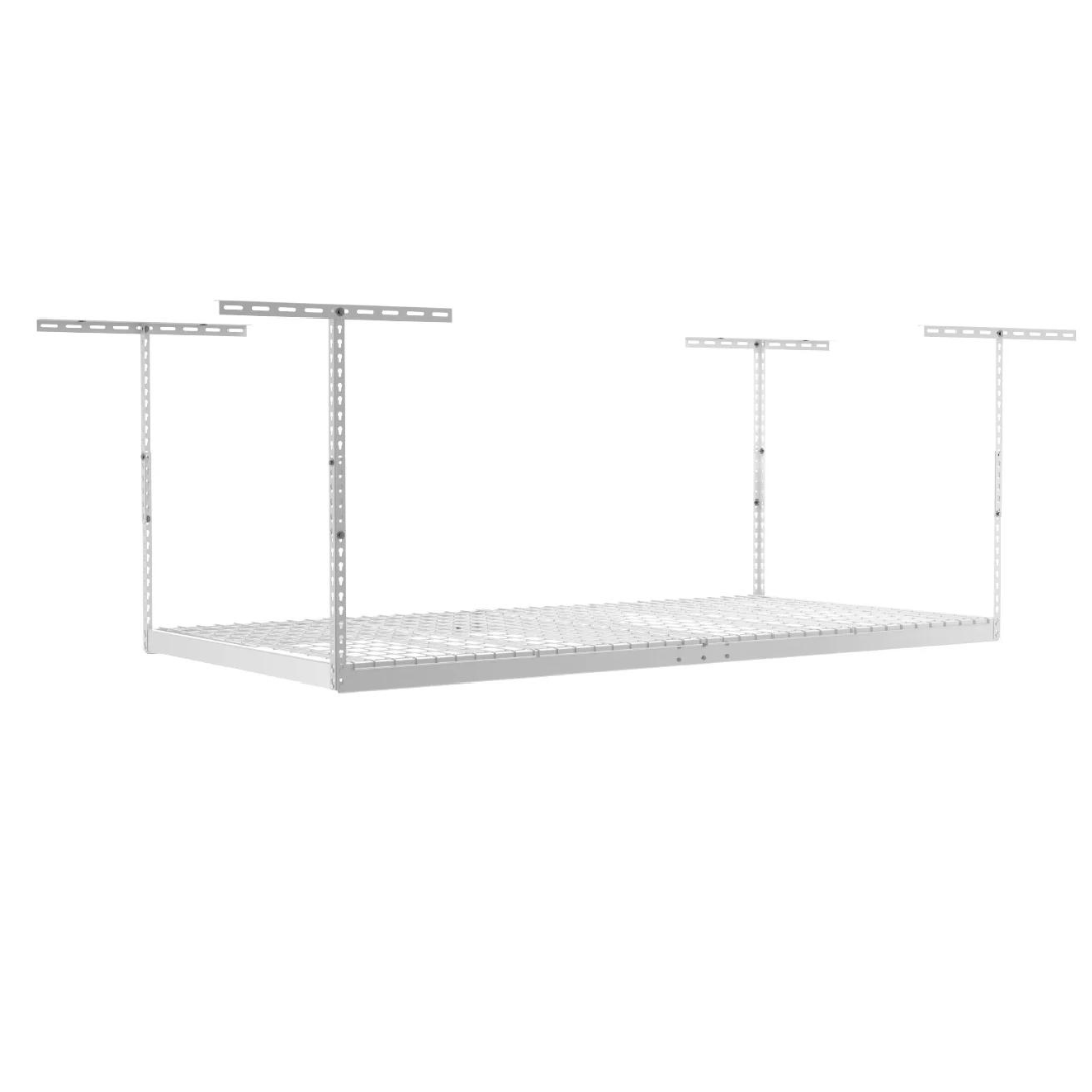 Saferacks – 4×8 Overhead Garage Storage Rack - HD Storage Solution - primehubstore.shop Storage Racks