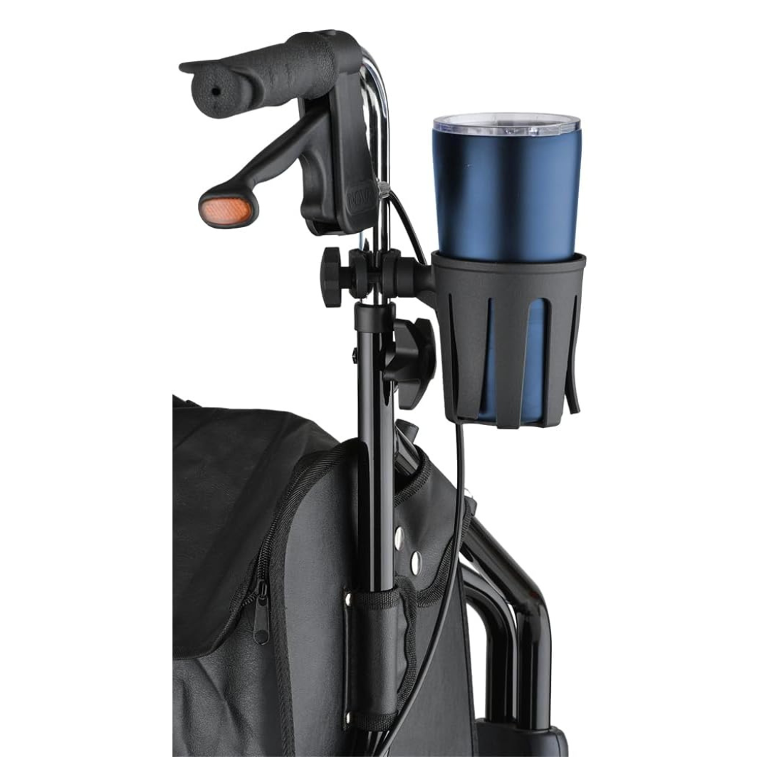 NOVA Medical Cup Holder For Walkers & Rollators with Round Narrow Tubing - primehubstore.shop Cup Holders