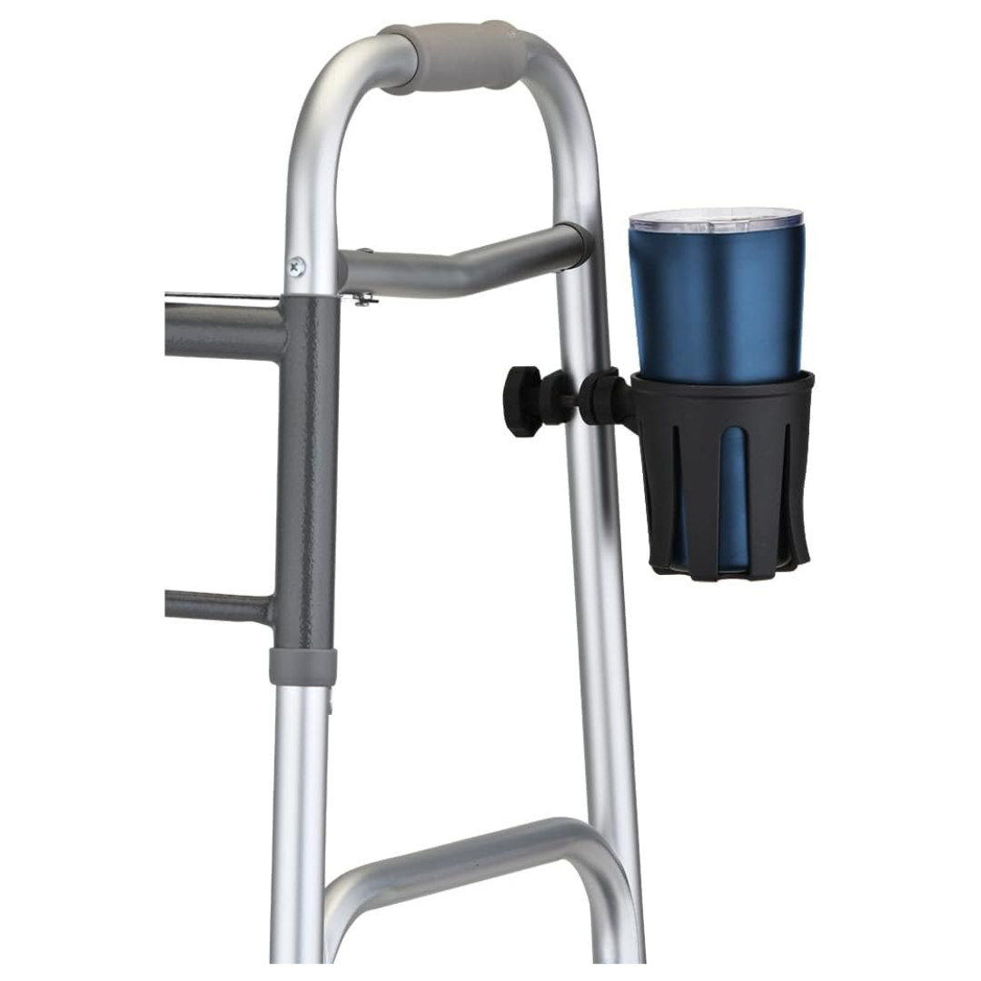 NOVA Medical Cup Holder For Walkers & Rollators with Round Narrow Tubing - primehubstore.shop Cup Holders