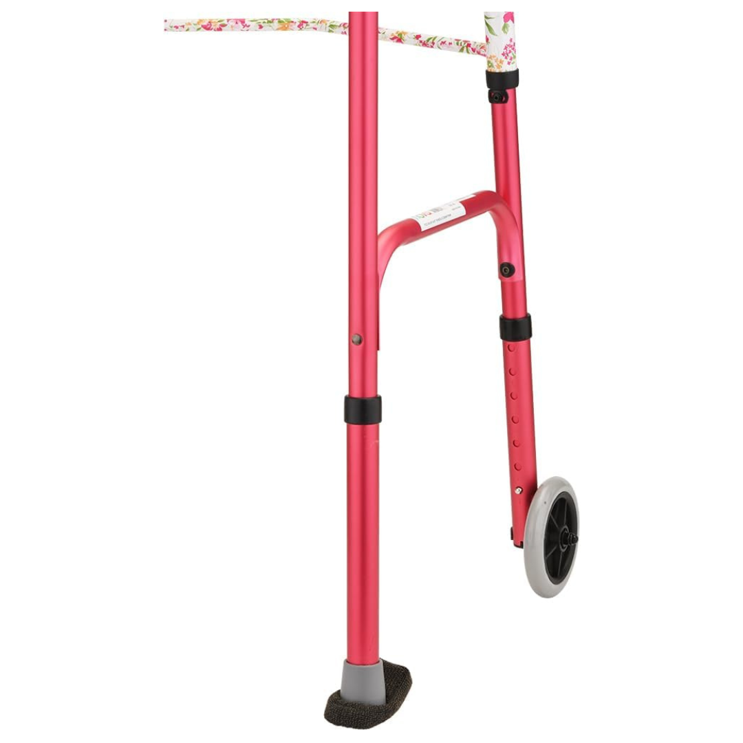 Nova Medical Walker Ski Glides - 1 1/8” Tube Shaft Diameter. - primehubstore.shop Walker Parts & Accessories
