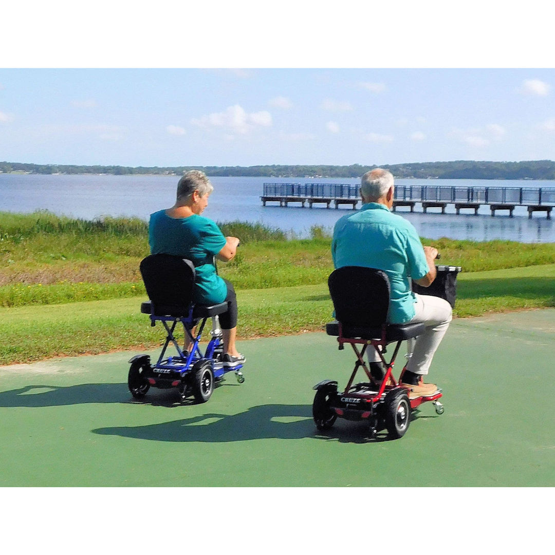 Triaxe Cruze Folding Portable Mobility Scooter - Up to 18 Miles - primehubstore.shop Scooters