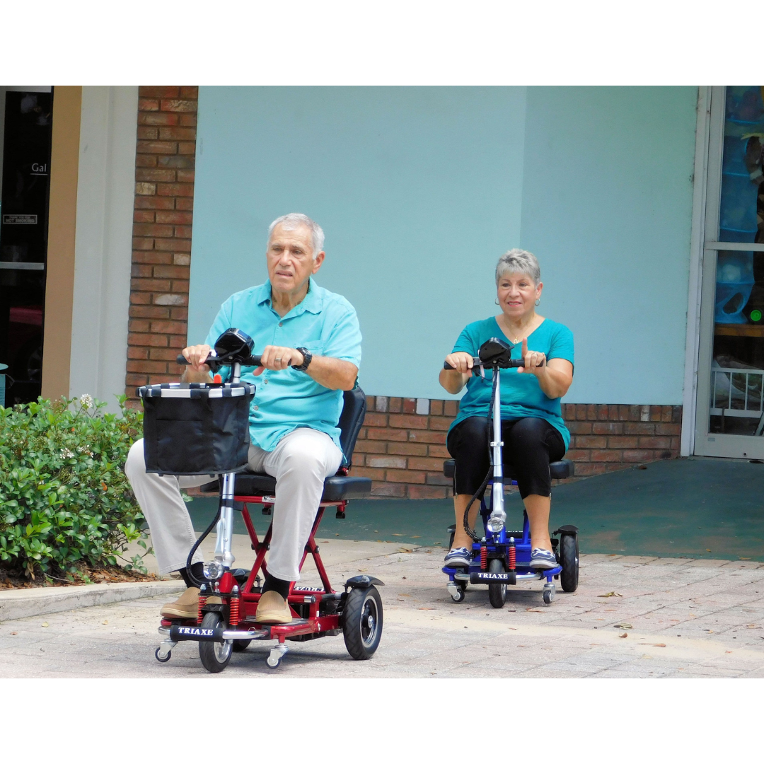 Triaxe Cruze Folding Portable Mobility Scooter - Up to 18 Miles - primehubstore.shop Scooters