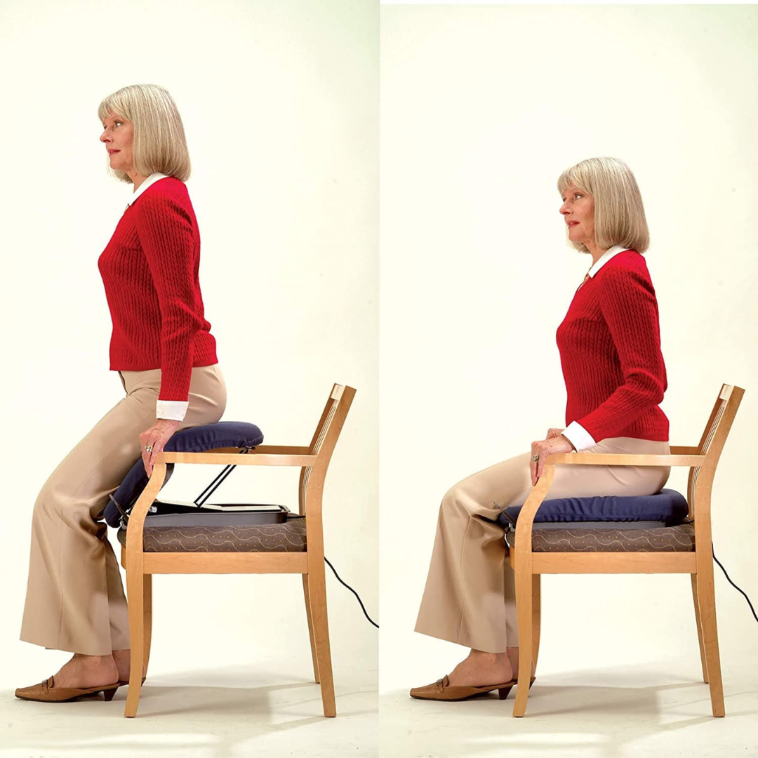 Carex Upeasy Power Seat, Portable Electric Lifting Seat - Support for Up to 300 Pounds - primehubstore.shop Stand Assist Aids