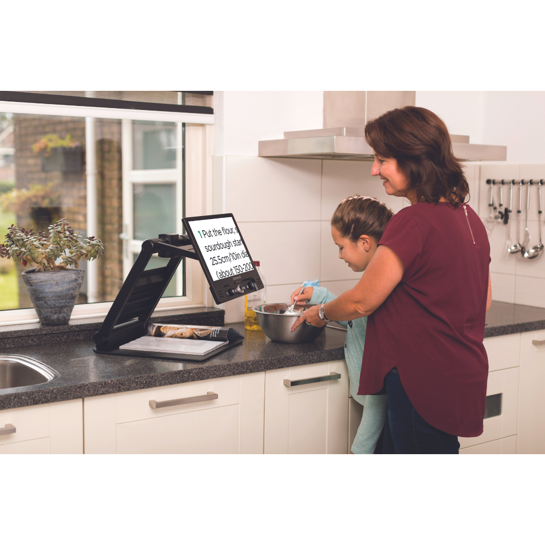 Optelec ClearView GO 17" HD Portable Video Low Vision Magnifier - primehubstore.shop Vision Enhancers