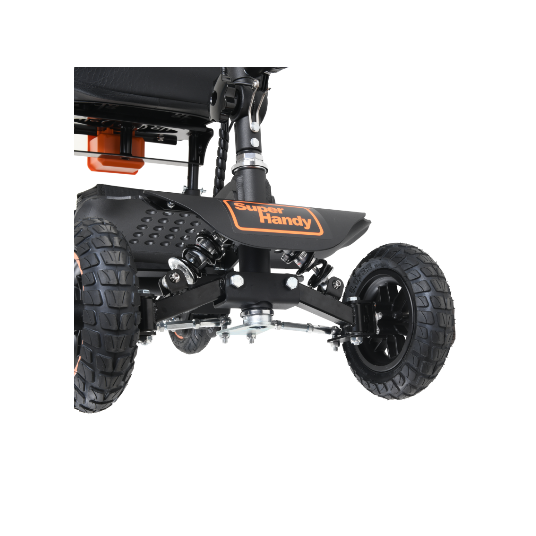 SuperHandy Explorer 4-Wheel Portable Mobility Scooter with Suspension GUT161 - primehubstore.shop Mobility Scooters