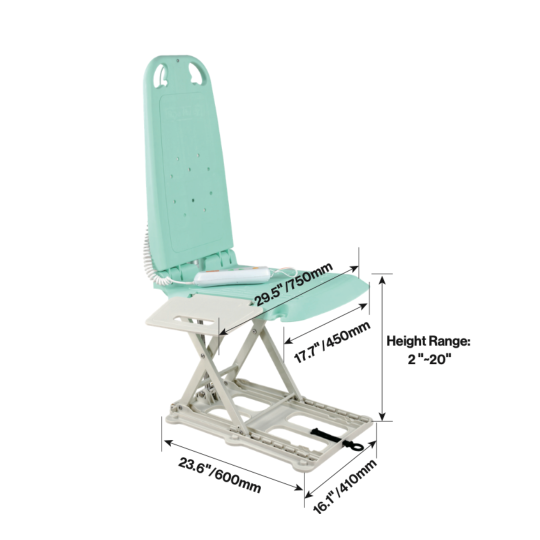 SuperHandy GoRise LT Portable Floor Lift - Extremely Lightweight (19 lbs) GUT170 - primehubstore.shop