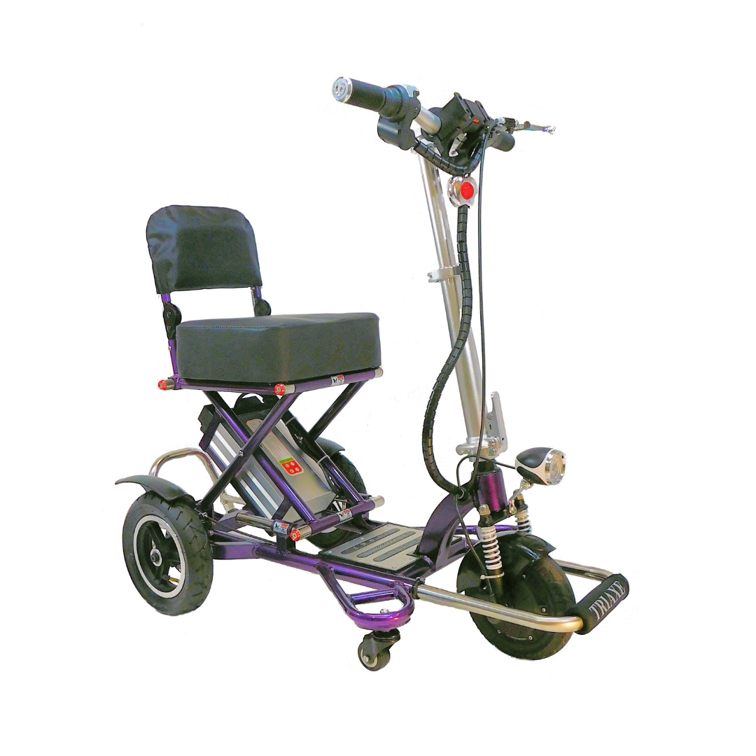 Triaxe Sport Long Distance Folding Electric Mobility Scooters - 35 Mile Range - primehubstore.shop Scooters