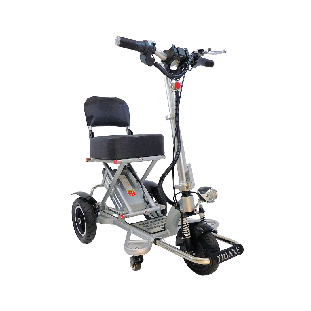 Triaxe Sport Long Distance Folding Electric Mobility Scooters - 35 Mile Range - primehubstore.shop Scooters