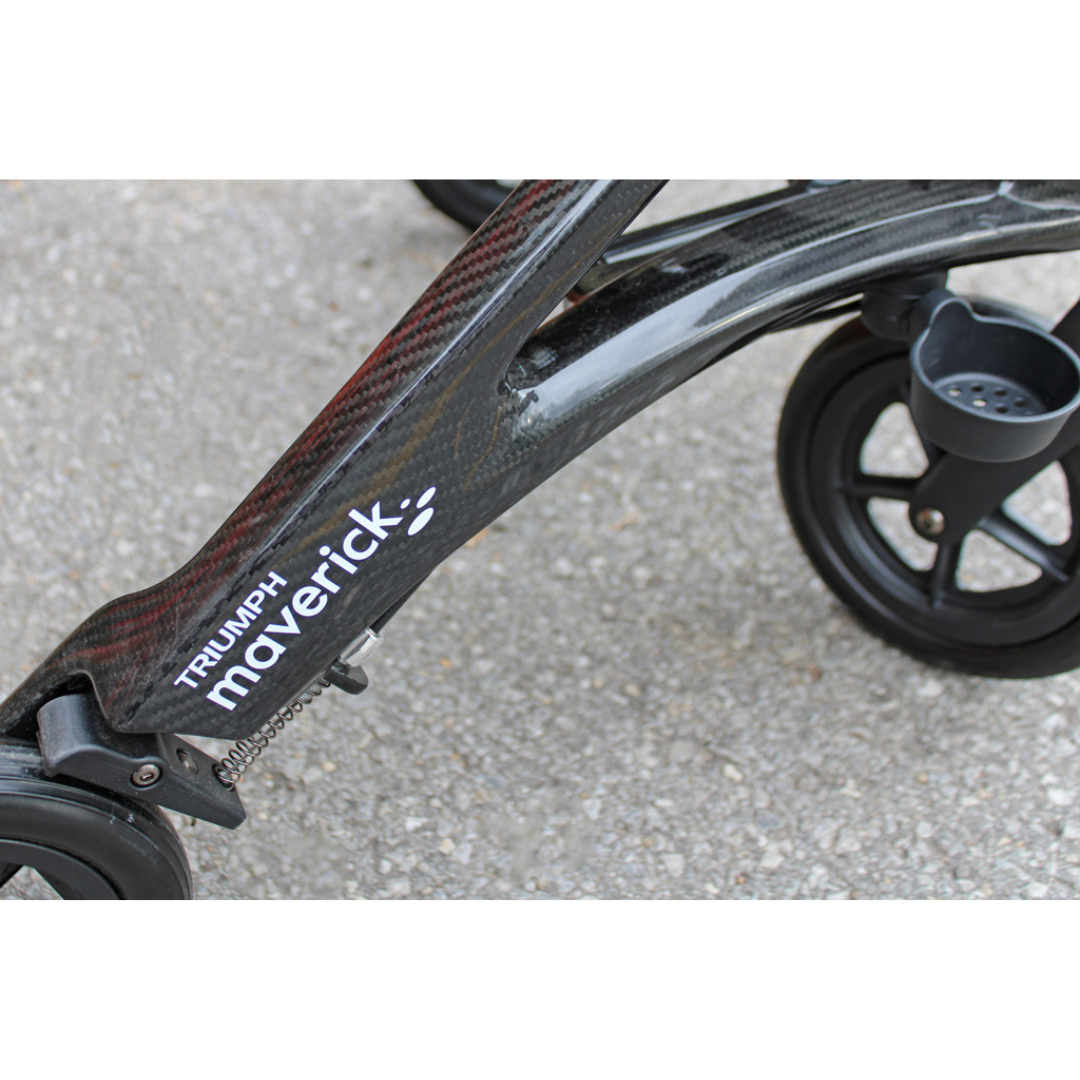 Triumph Mobility Maverick Carbon Fiber Rollator - Only 13.8 lbs - primehubstore.shop Rollators