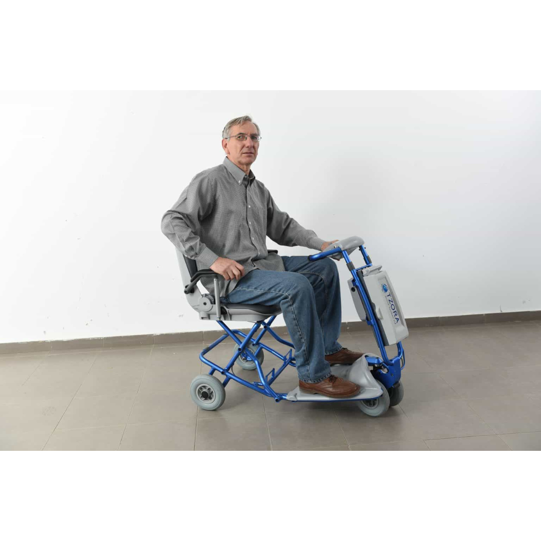 Tzora Feather Ultra Light 3-Wheel Electric Scooter - Only 41 lbs - primehubstore.shop Mobility Scooters