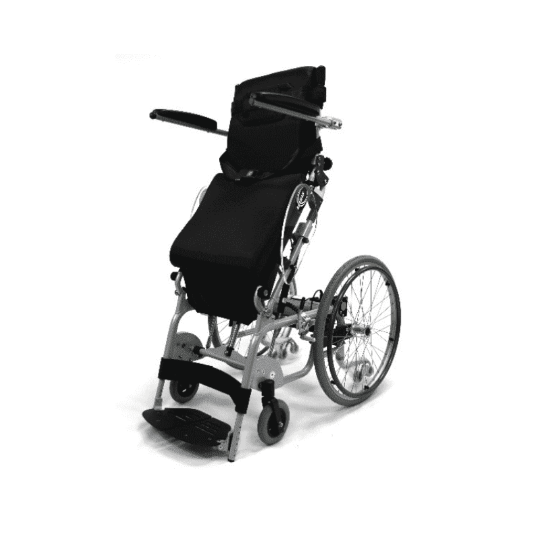 Karman XO-101 Lightweight Manual Propel Power Standing Wheelchairs with Tray - primehubstore.shop Wheelchairs