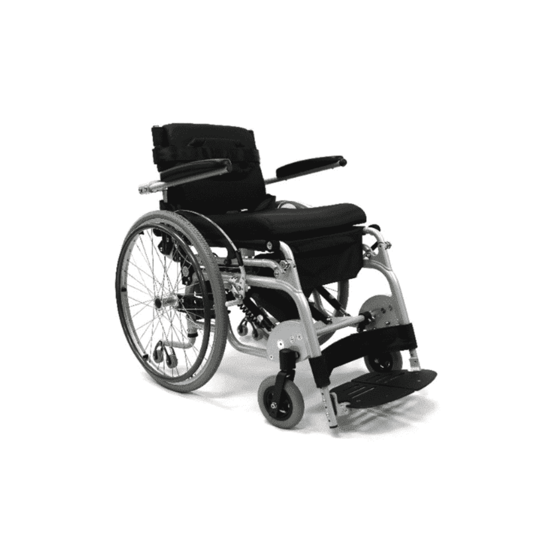 Karman XO-101 Lightweight Manual Propel Power Standing Wheelchairs with Tray - primehubstore.shop Wheelchairs