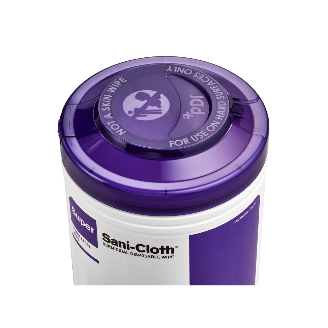 PDI Super Sani-Cloth Germicidal Disposable Wipes - X Large Wipes - primehubstore.shop Disinfectants
