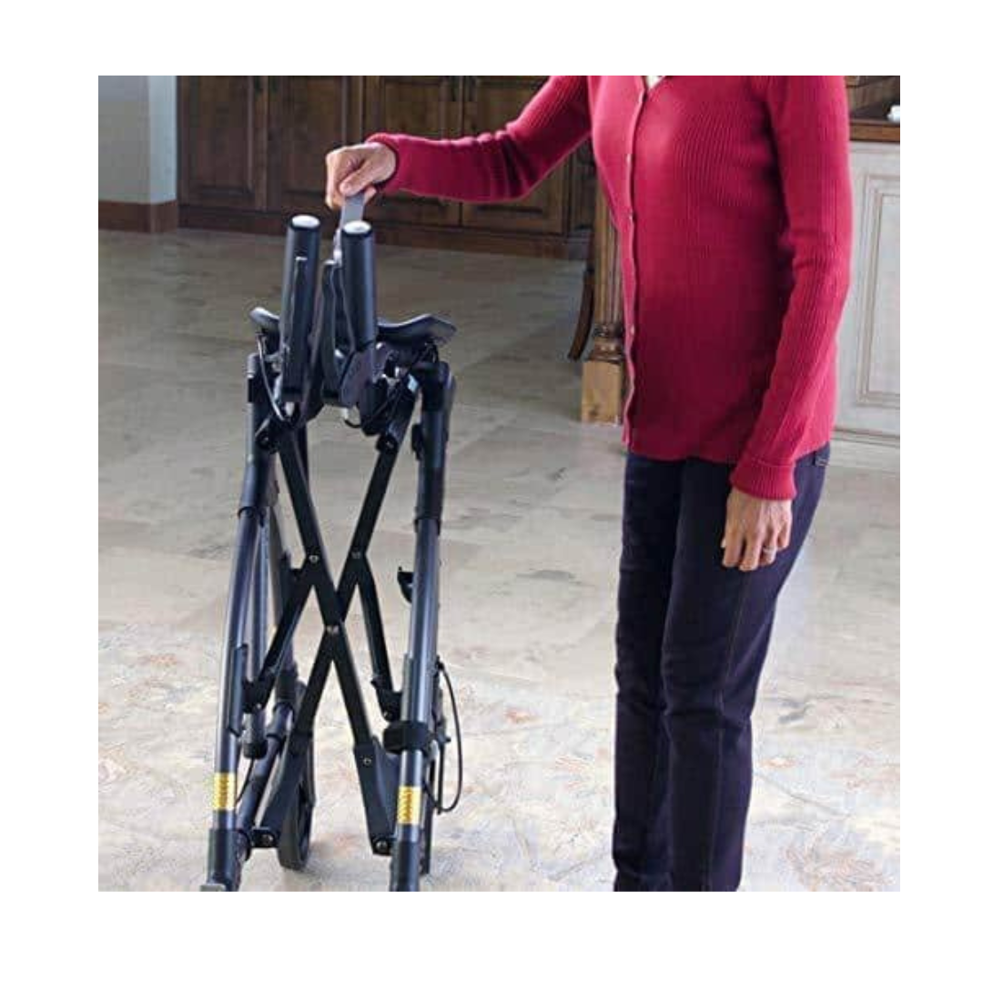 LifeWalker Mobility UPWalker - Innovative Upright Folding Rolling Walker - primehubstore.shop Upright Walkers