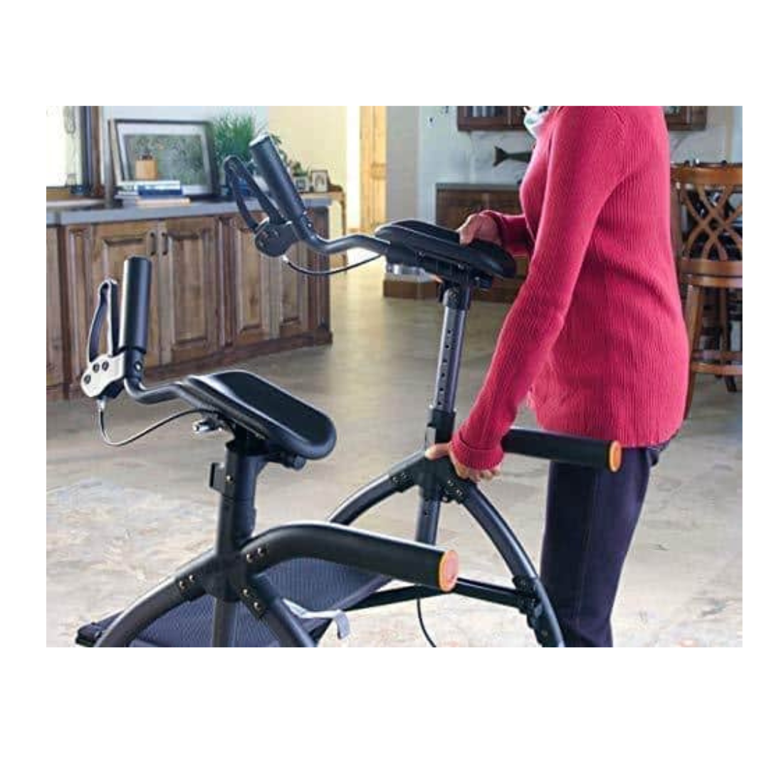 LifeWalker Mobility UPWalker - Innovative Upright Folding Rolling Walker - primehubstore.shop Upright Walkers
