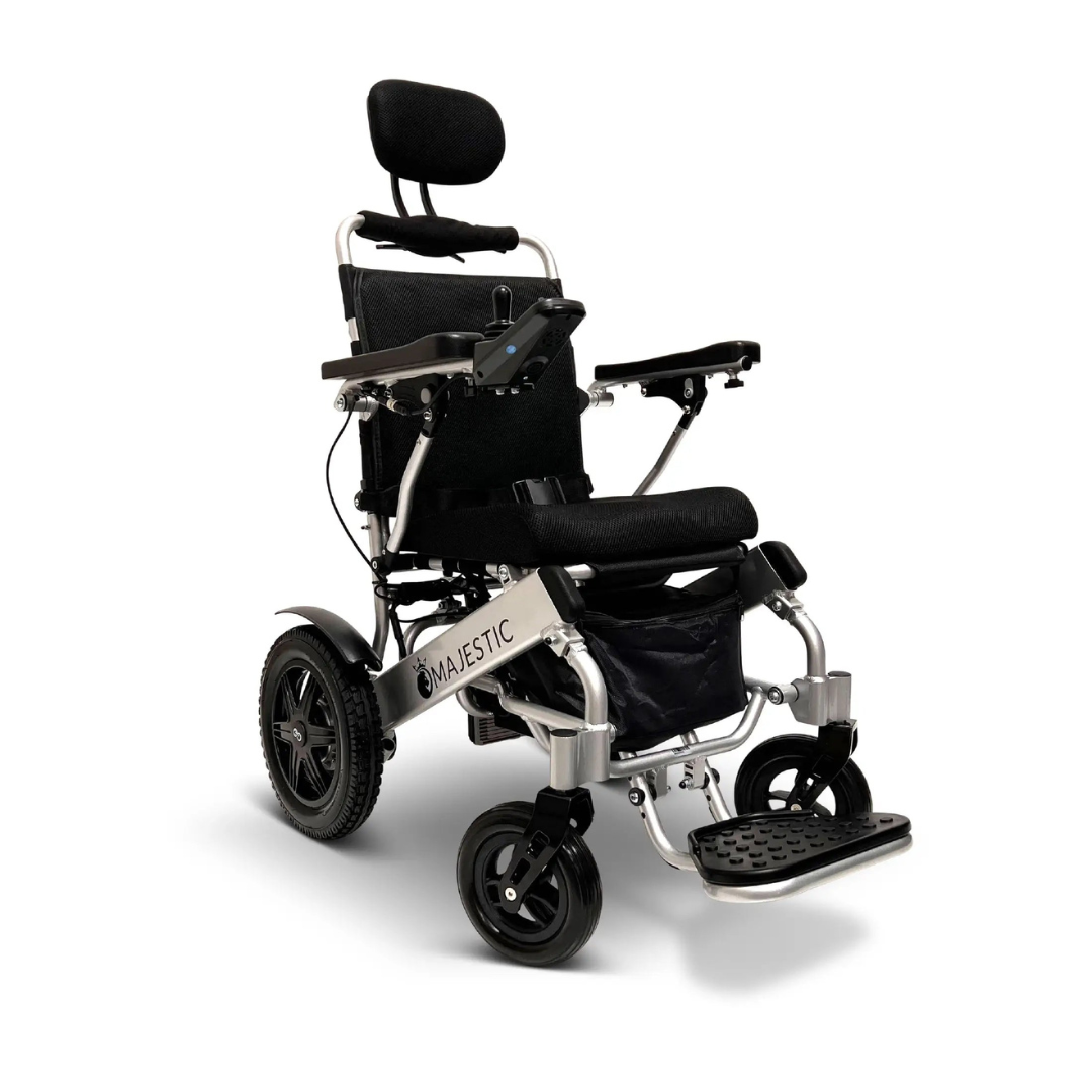 ComfyGo MAJESTIC IQ-9000-AR Auto Recline Remote Controlled Electric Wheelchair - primehubstore.shop Power Chairs