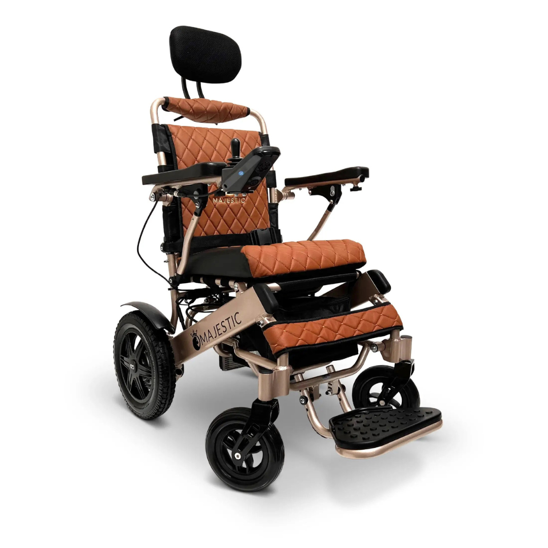 ComfyGo MAJESTIC IQ-9000-AR Auto Recline Remote Controlled Electric Wheelchair - primehubstore.shop Power Chairs