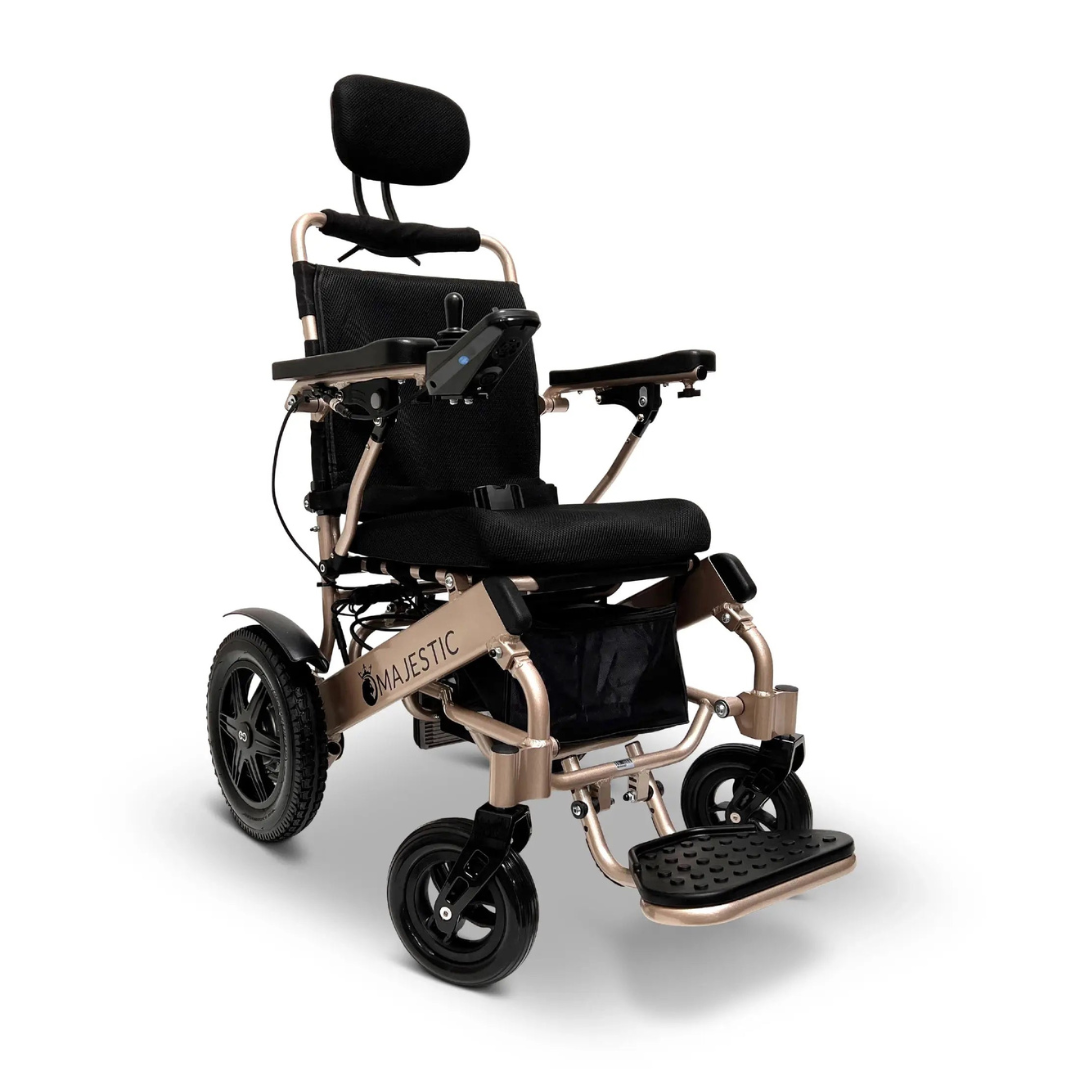 ComfyGo MAJESTIC IQ-9000-AR Auto Recline Remote Controlled Electric Wheelchair - primehubstore.shop Power Chairs