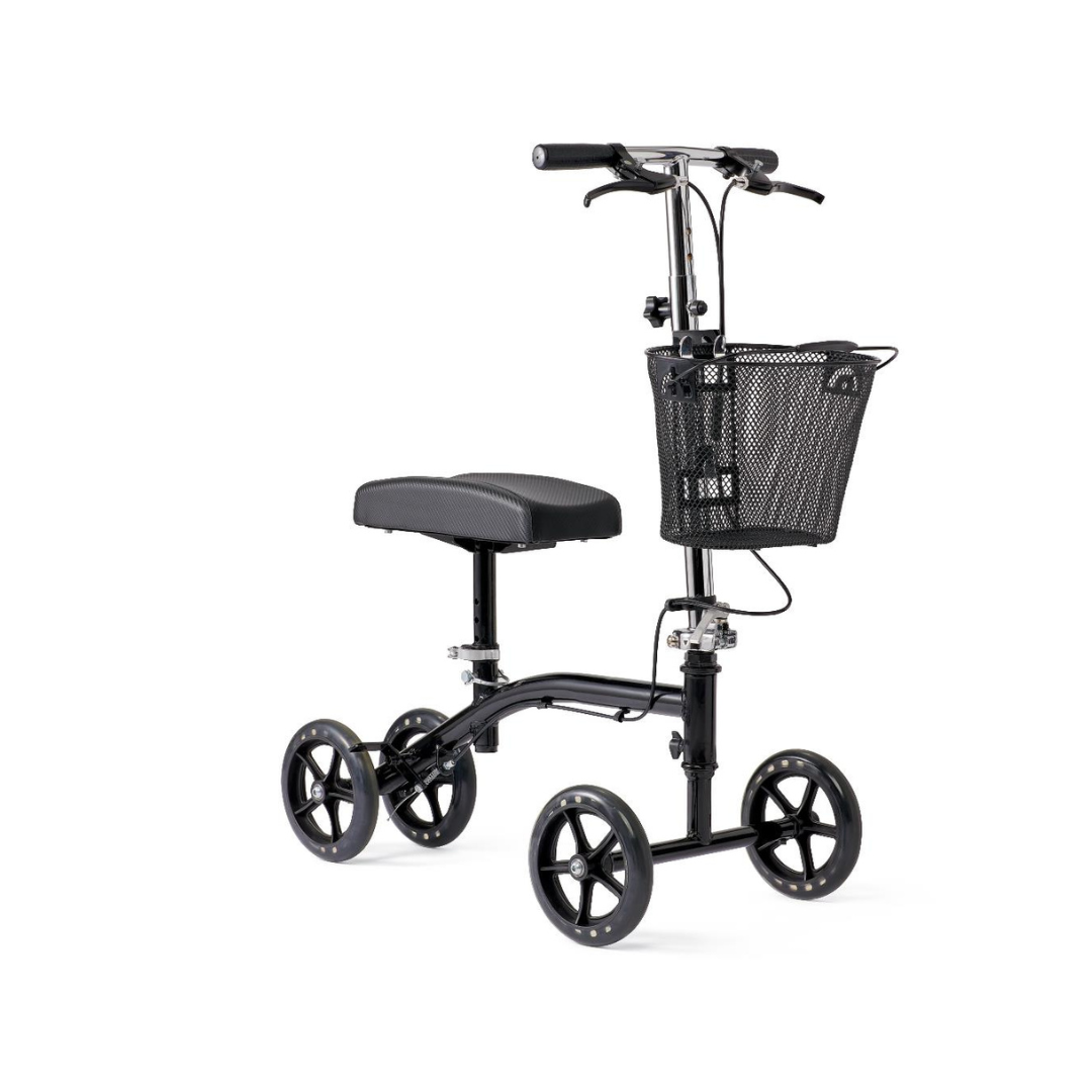 Medline Gen 4 Lightweight Folding Knee Walker with Large 8" Wheels - primehubstore.shop Knee Walkers