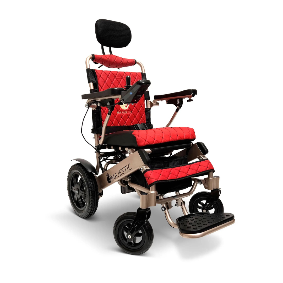 ComfyGo MAJESTIC IQ-9000-AR Auto Recline Remote Controlled Electric Wheelchair - primehubstore.shop Power Chairs