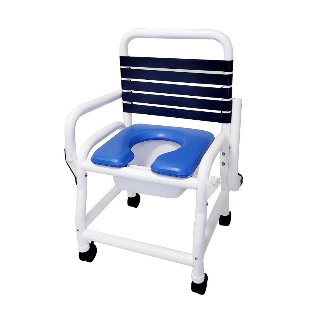 Mor-Medical Seamless Infection Control 5-in-1 Bathing Rolling Commode Shower Chair - primehubstore.shop Shower Chair Commode