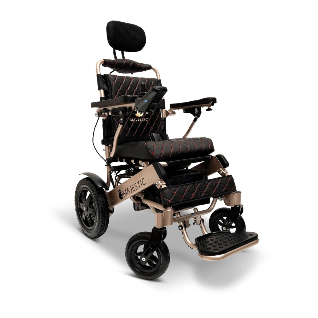 ComfyGo MAJESTIC IQ-9000-AR Auto Recline Remote Controlled Electric Wheelchair - primehubstore.shop Power Chairs