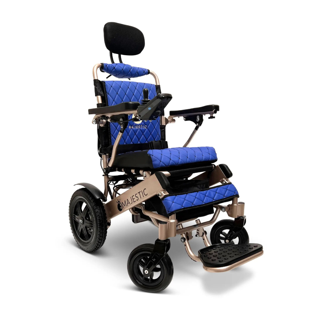 ComfyGo MAJESTIC IQ-9000-AR Auto Recline Remote Controlled Electric Wheelchair - primehubstore.shop Power Chairs