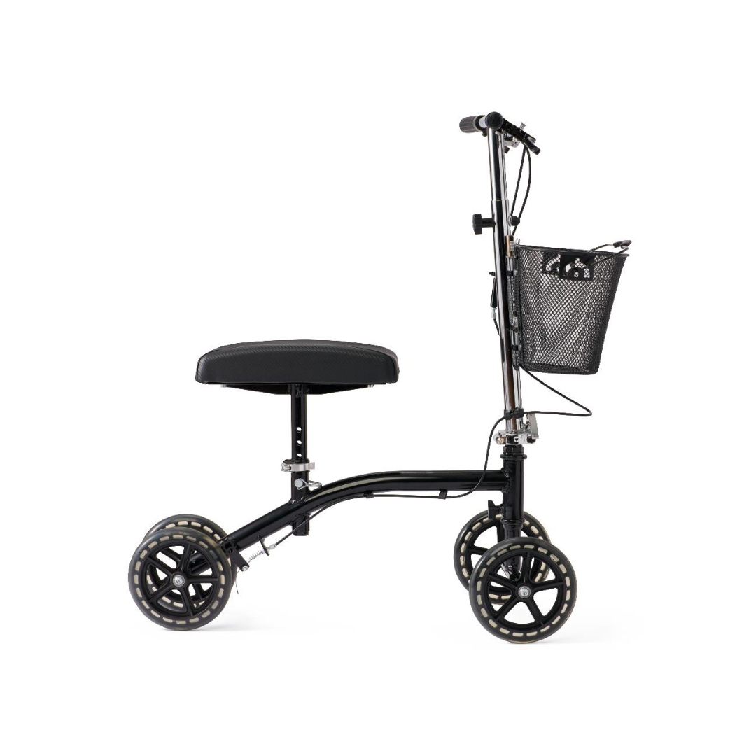 Medline Gen 4 Lightweight Folding Knee Walker with Large 8" Wheels - primehubstore.shop Knee Walkers