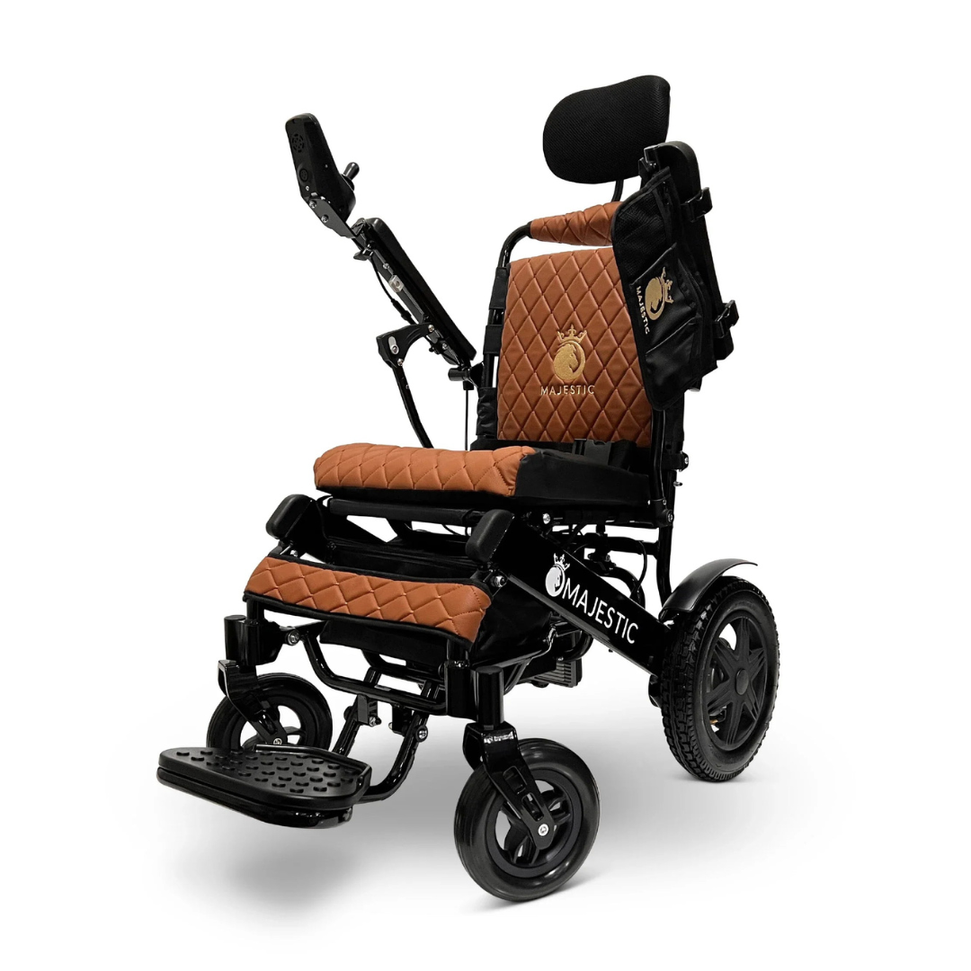 ComfyGo MAJESTIC IQ-9000-AR Auto Recline Remote Controlled Electric Wheelchair - primehubstore.shop Power Chairs