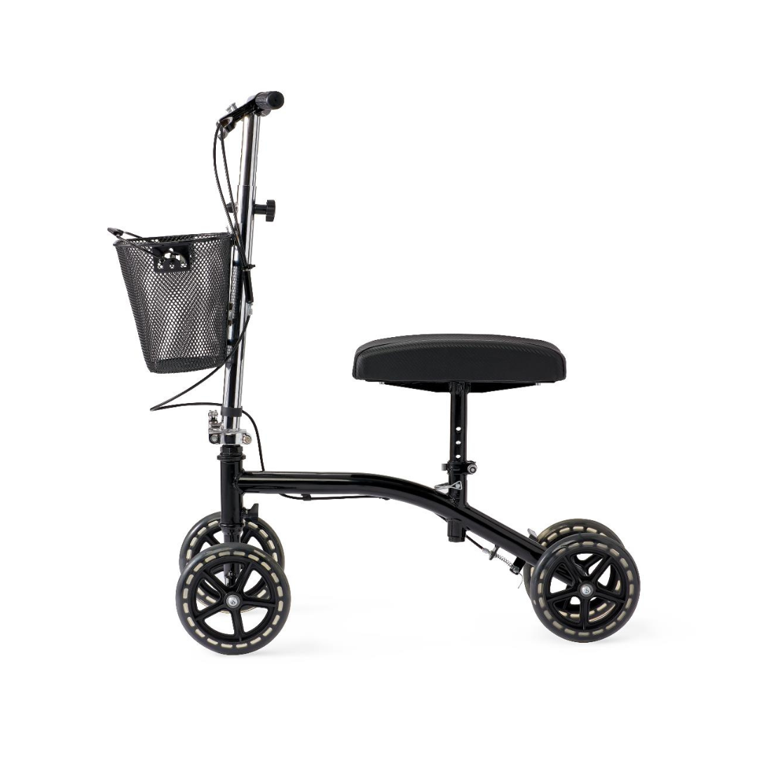 Medline Gen 4 Lightweight Folding Knee Walker with Large 8" Wheels - primehubstore.shop Knee Walkers