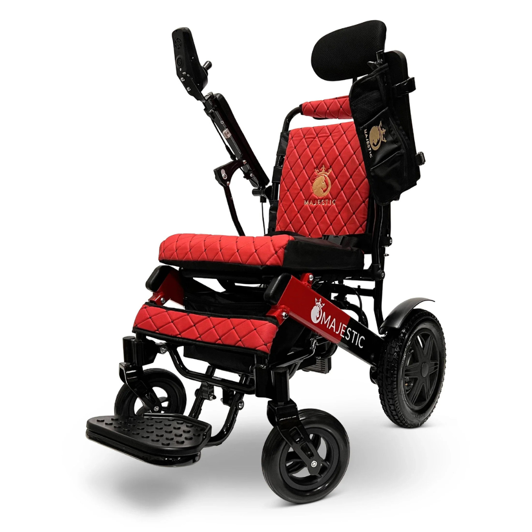 ComfyGo MAJESTIC IQ-9000-AR Auto Recline Remote Controlled Electric Wheelchair - primehubstore.shop Power Chairs