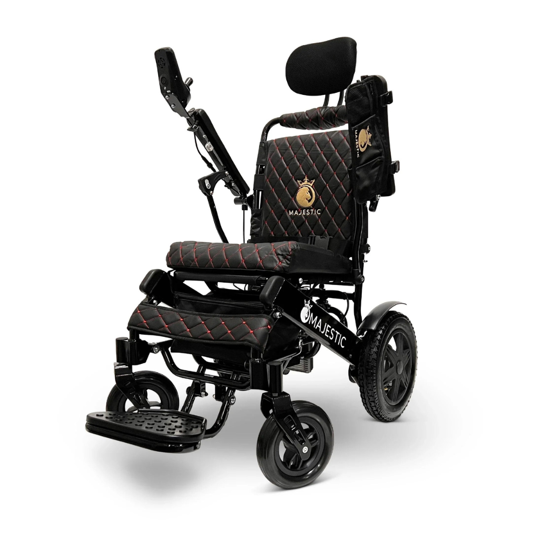 ComfyGo MAJESTIC IQ-9000-AR Auto Recline Remote Controlled Electric Wheelchair - primehubstore.shop Power Chairs